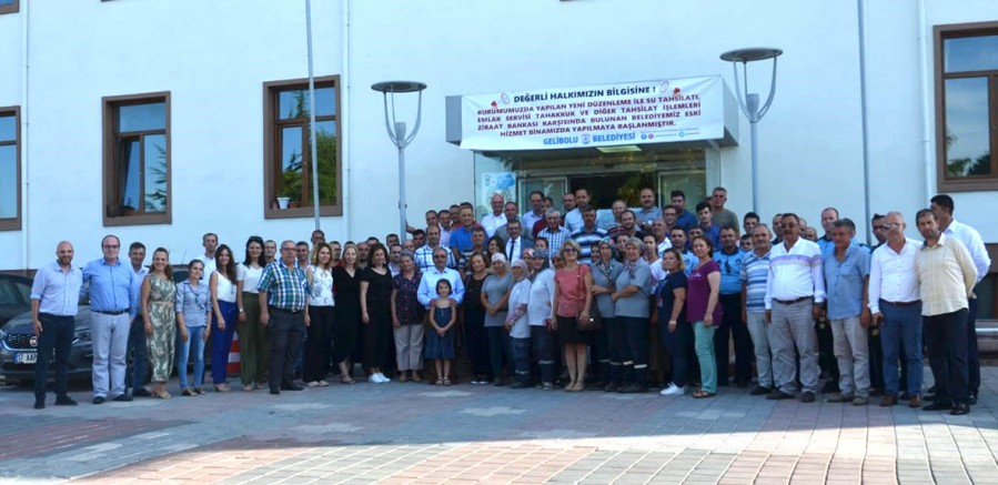 Özacar, Personel ile Bayramlaştı