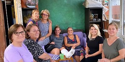 CHP’li Kadınlardan Tarıman’a Geçmiş Olsun Ziyareti