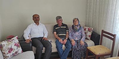 Kaymakam Abacı’dan Kıbrıs Gazisi Cengiz’e Ziyaret