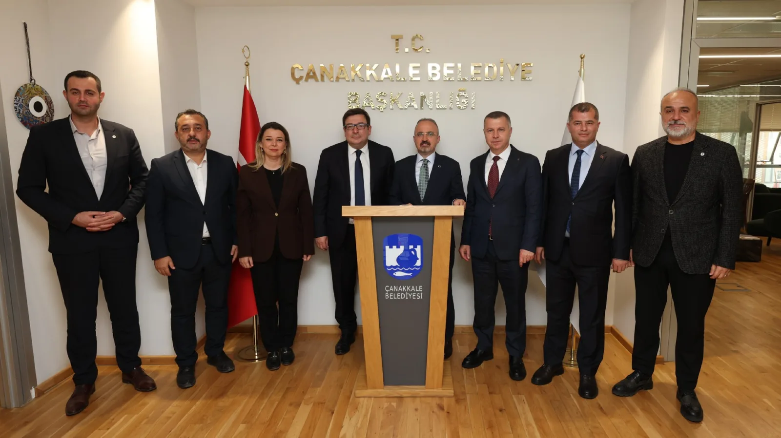 Turan’dan Çanakkale Belediyesi’ne Ziyaret
