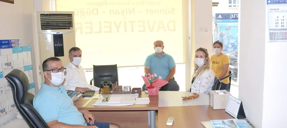 AK PARTİ’DEN BASIN BAYRAMI ZİYARETİ