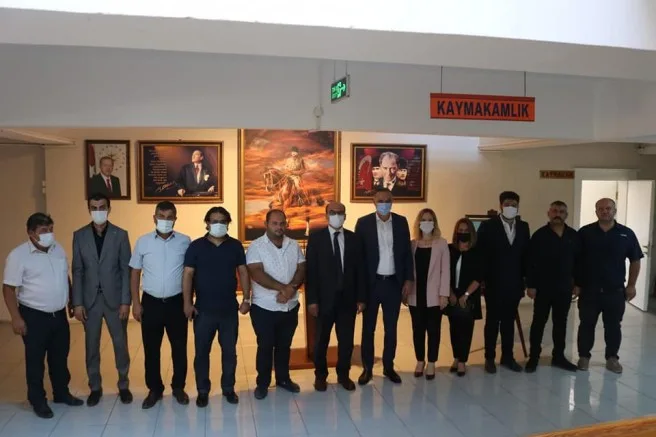 AK Parti’den Kaymakam Abacı’ya Hayırlı Olsun Ziyareti