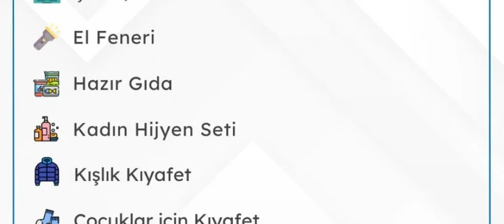 AK Parti’den Yardım Kampanyası!