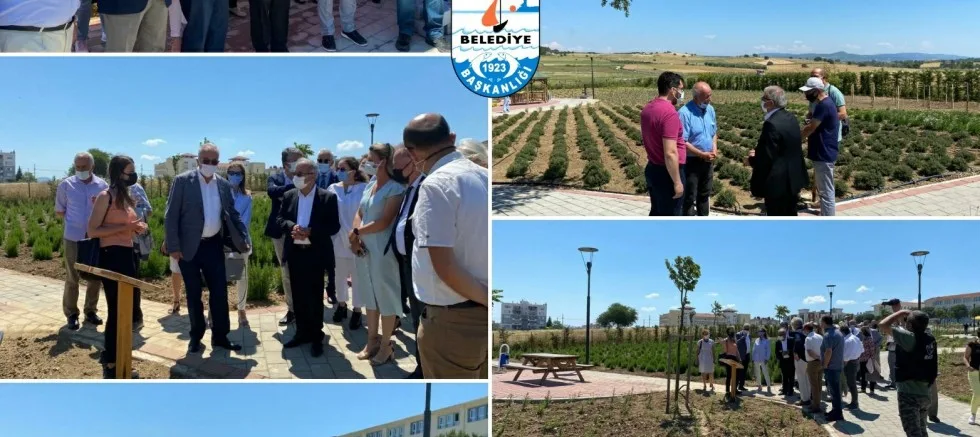 Aromatik ve Tıbbi Bitkiler Parkı Açıldı