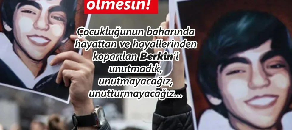 ‘Başka Çocuklar Ölmesin!’