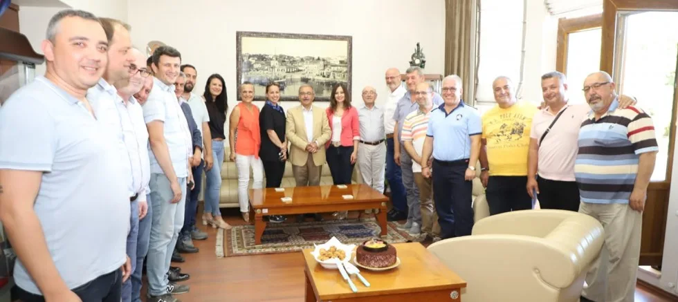 Başkan Özacar’a Kutlama