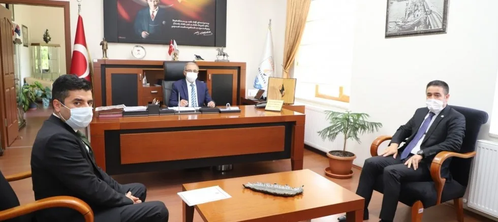 Başkan Özacar’a Ziyaret