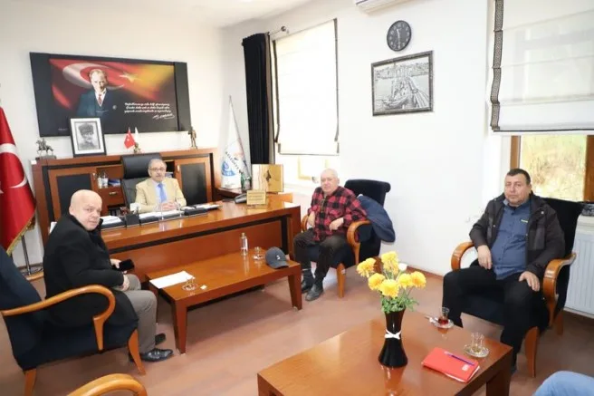 Başkan Özacar’a Ziyaret