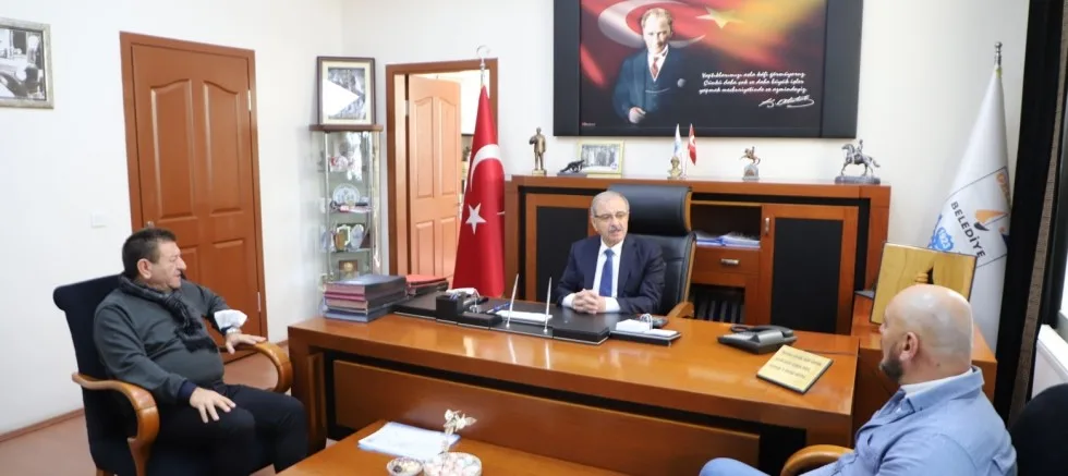 Başkan Özacar’a Ziyaretler