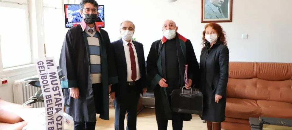 Başkan Özacar’dan Avukatlar Günü Ziyareti