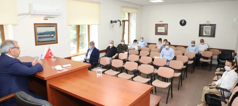 Başkan Özacar’dan, Birim Amirleriyle Haftalık Toplantı