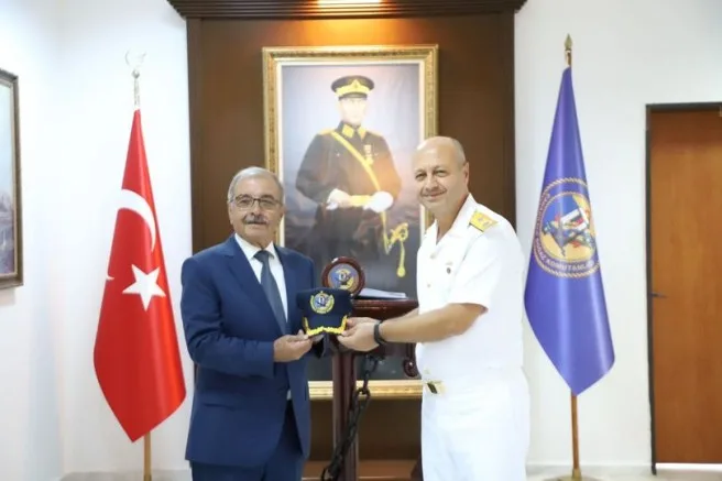 Başkan Özacar’dan Boğaz Komutanına Ziyaret