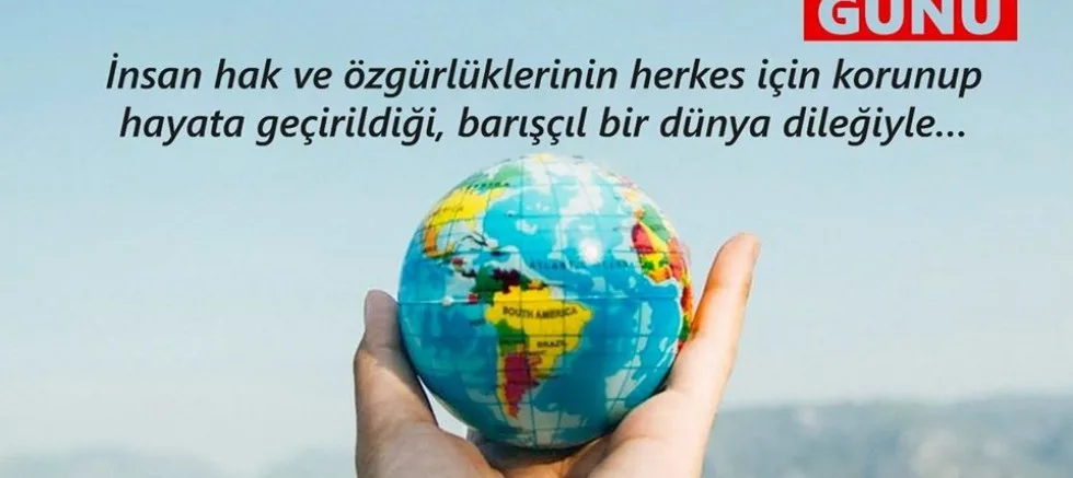 Başkan Özacar’dan Dünya İnsan Hakları Günü Mesajı