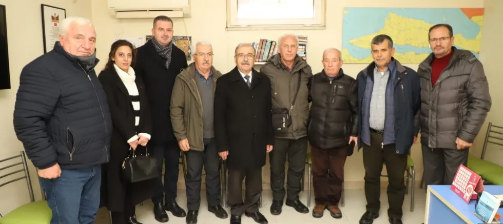 Başkan Özacar’dan Muhtarlar Derneği’ne Ziyaret