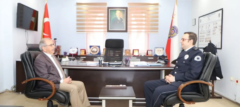 Başkan Özacar’dan Polis Haftası Ziyareti
