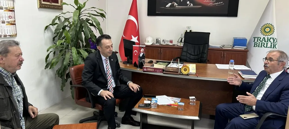 Başkan Özacar’dan Yağlı Tohumlar Kooperatifi’ne Ziyaret