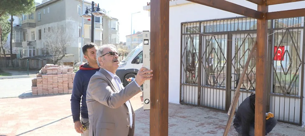 Başkan Özacar Park Çalışmalarını İnceledi
