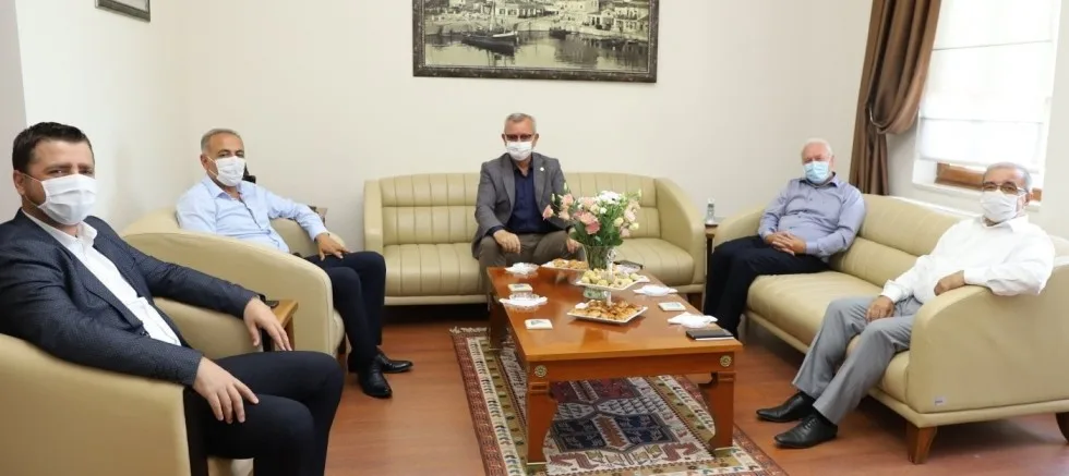 Başkanlar, Pazarcı Esnafı İçin Buluştu