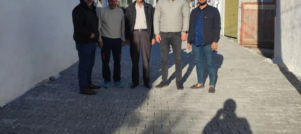 Bayırköy’deki Parke Taş Çalışmaları Sona Eriyor