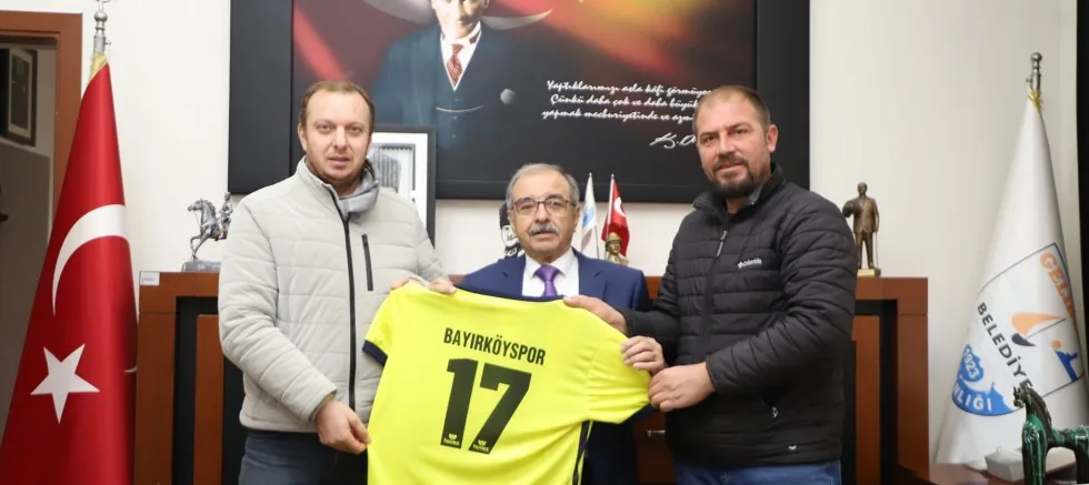 Bayırköyspor'dan Başkan Özacar'a Ziyaret