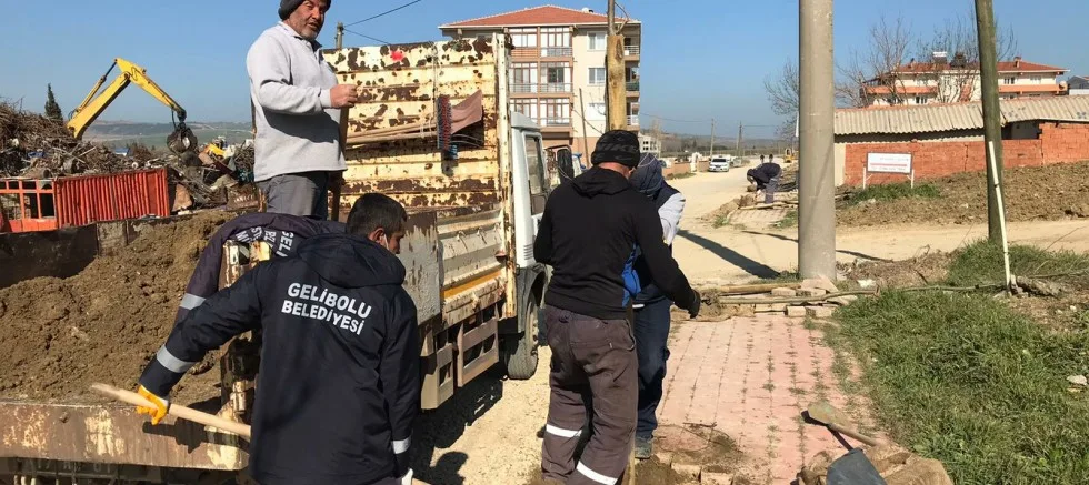 Belediye, Ağaçlandırma Çalışmalarını Sürdürüyor