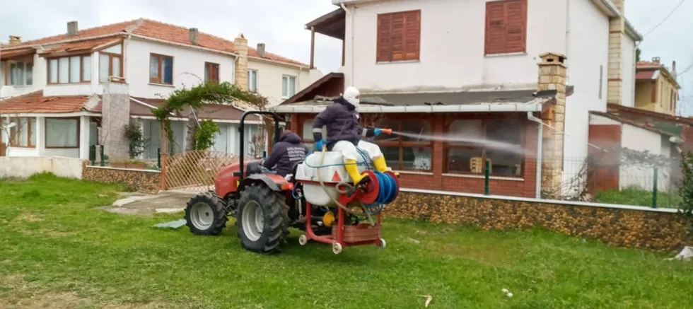 Belediye Dezenfeksiyon İşlemlerine Devam Ediyor