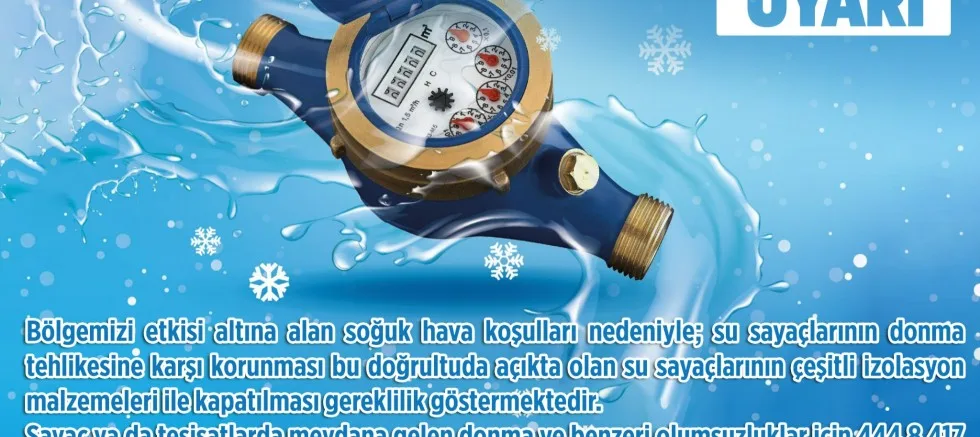 Belediyeden Donma Tehlikesine Karşı Uyarı!