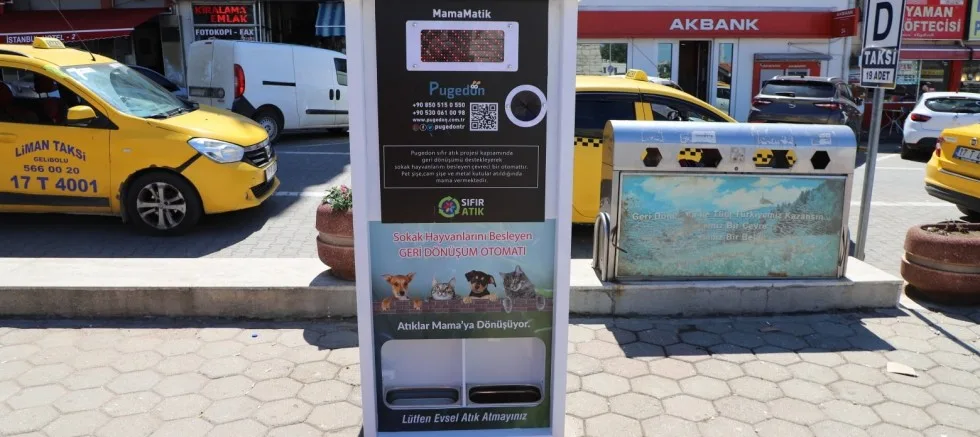 Belediyeden Sokak Hayvanları İçin ‘Mamamatik’