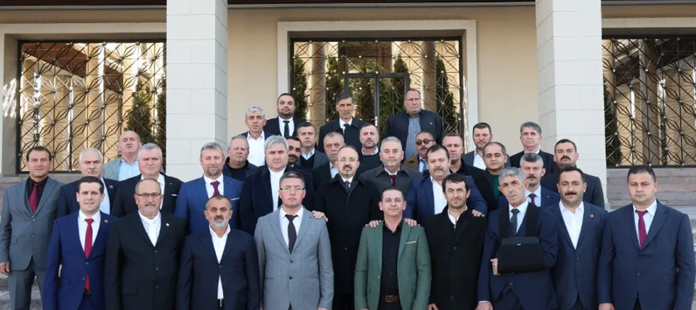 Bigalı Muhtarlardan Turan’a Ziyaret