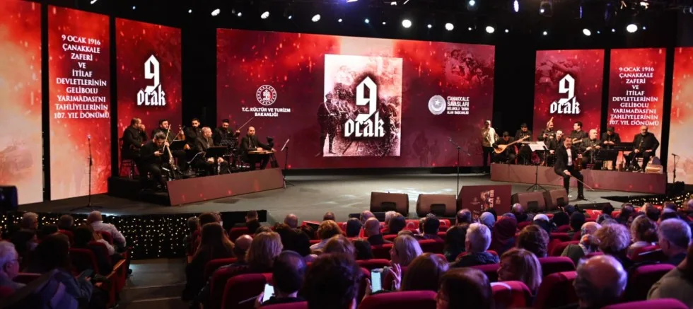 ‘Bir Diriliş Destanı Çanakkale’ Konseri Gerçekleştirildi