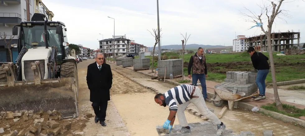 Bozuk Yollar Onarılıyor