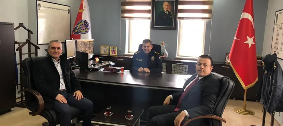 BÜLENT ÇETİN ZİYARETLERE BAŞLADI
