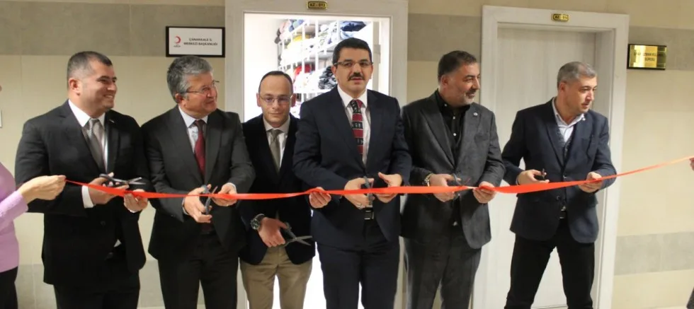 Çanakkale Adliyesinde Kızılay Sosyal Market Açıldı