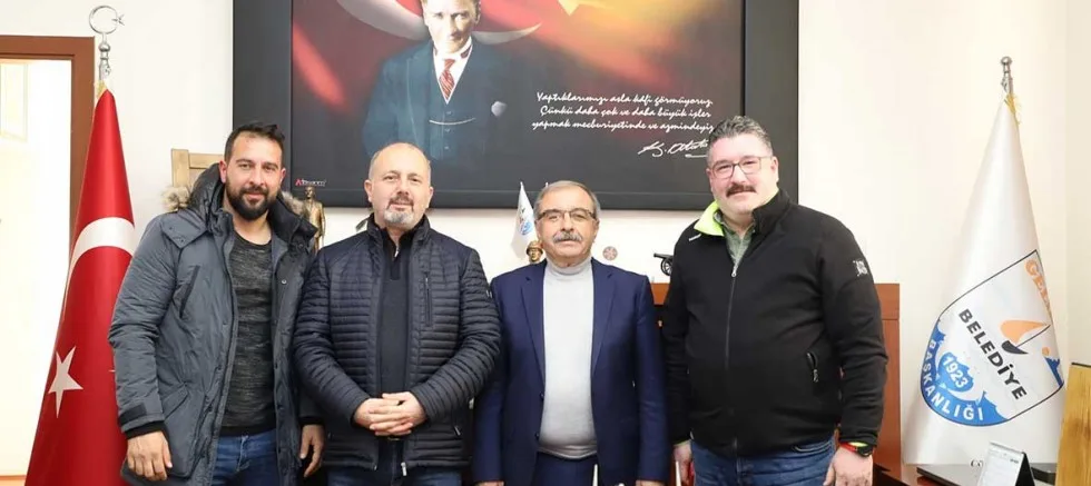 Çanakkaleli Gazetecilerden Başkan Özacar’a Ziyaret
