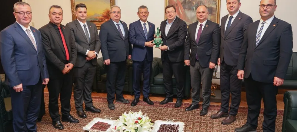 CHP Çanakkale Kurultay Delegelerinden Ankara Ziyareti