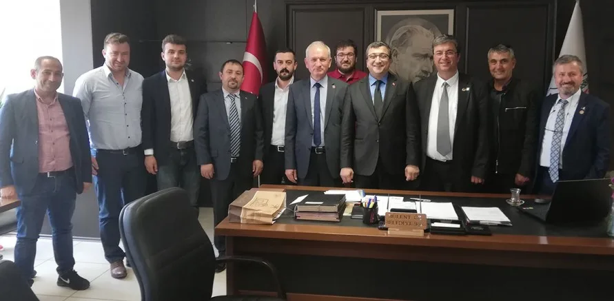 CHP İlçe Başkanlığından Ziyaretler