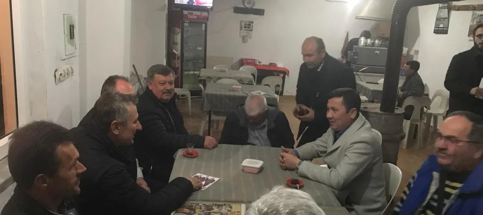 CHP İLÇE TEŞKİLATININ KÖY ZİYARETLERİ