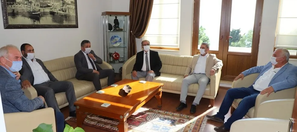 CHP’li Başkanlardan İlçemize Ziyaret