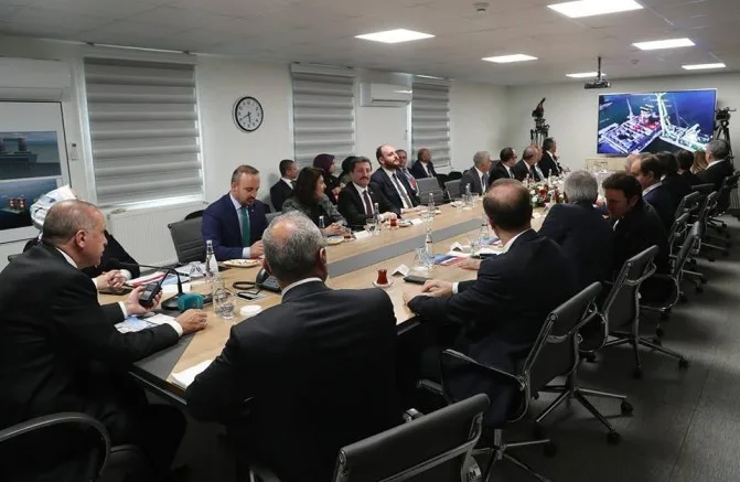 Cumhurbaşkanı Çanakkale Köprüsünü İnceledi