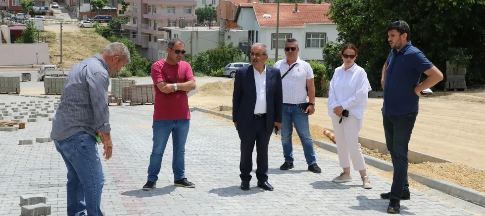 Deniz Sokak’taki Çalışmalar İncelendi