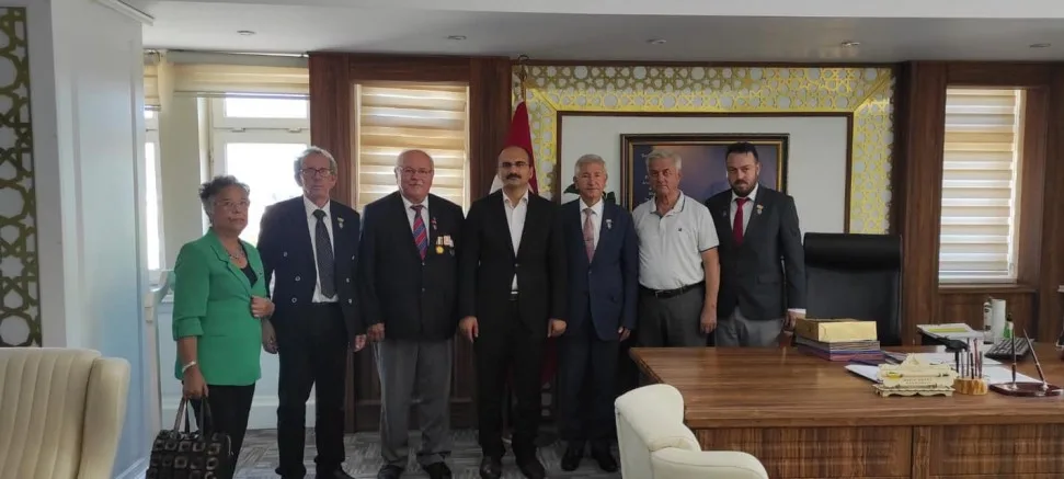 Dernek İl Temsilcilerinden Kaymakam Abacı’ya Ziyaret