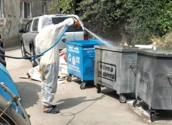 Dezenfeksiyon Çalışmaları Sürüyor