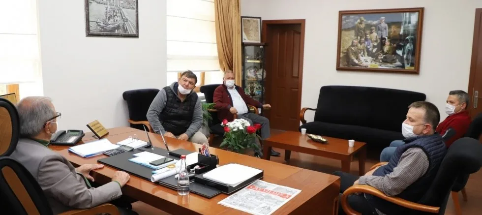 Eraslan’dan Başkan Özacar’a Ziyaret