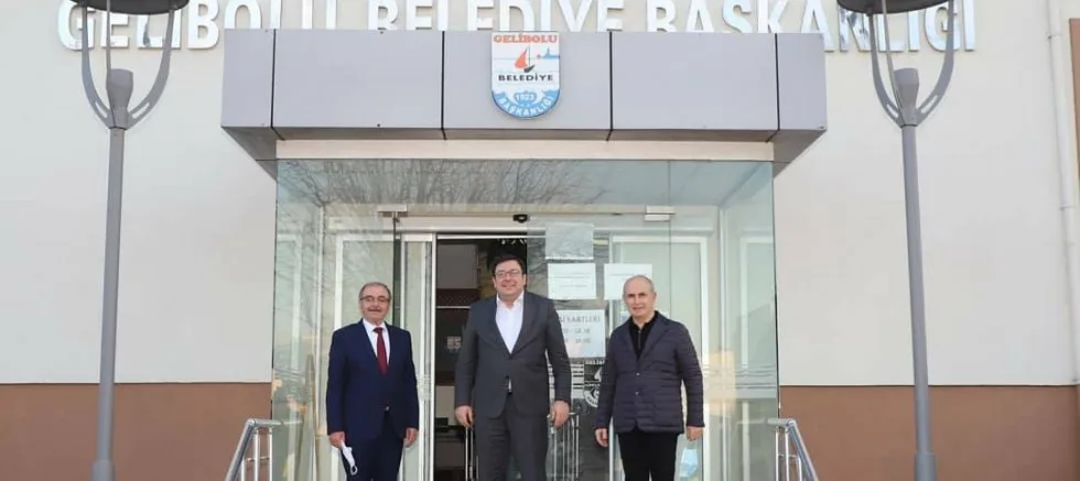 Erkek ve Akgün’den Başkan Özacar’a Ziyaret