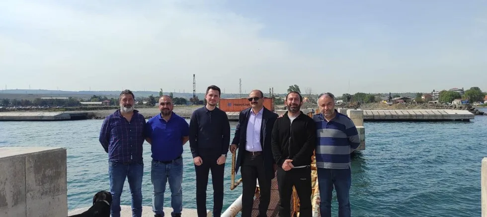 Feribot İskelesinde Çalışmalar İncelendi