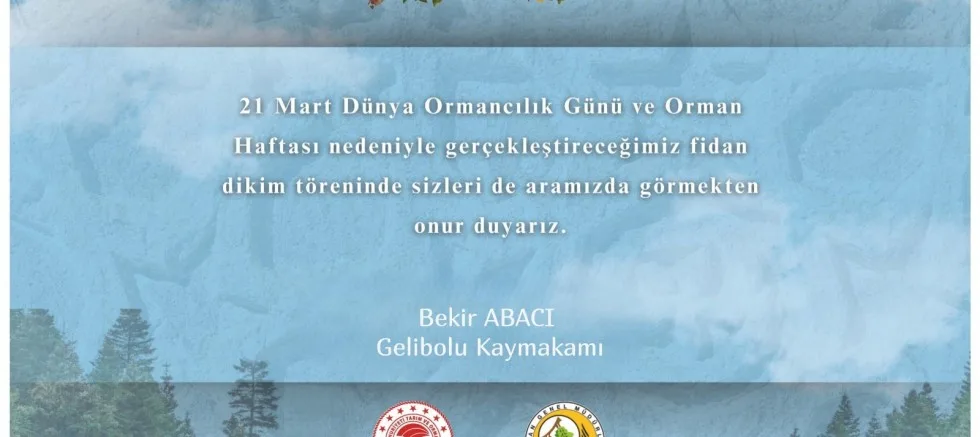 Fidanlar Toprakla Buluşacak