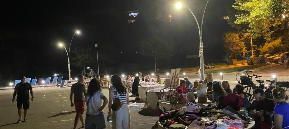 Gelibolu’da Açık Hava Akşam Sanat Sergisi