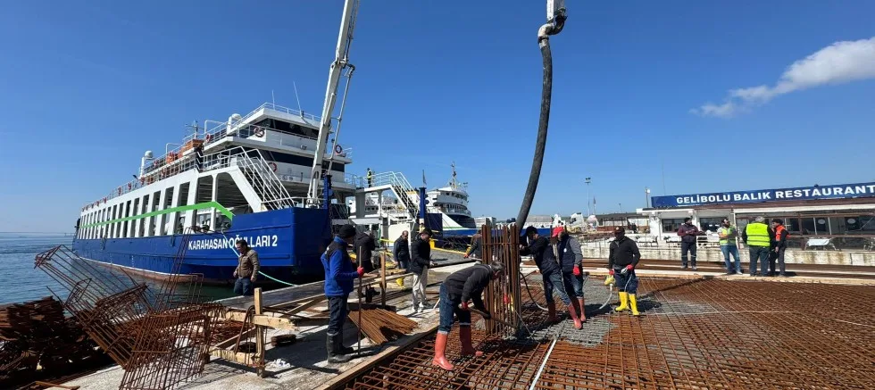 Gelibolu Gurme Restoran’ın Beton Atımı Gerçekleştirildi