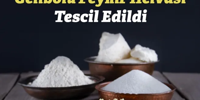 Gelibolu’nun İlk Coğrafi İşareti “Gelibolu Peynir Helvası” Tescil Edildi