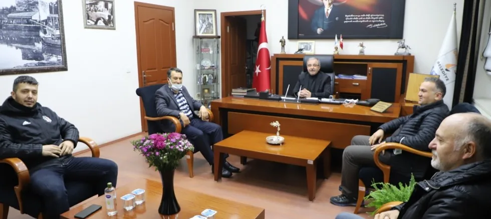 Geliboluspor’dan Başkan Özacar’a Ziyaret